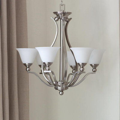 Hinkley Lighting Monroe Chandelier Polished Nickel Hinkley Lighting Monroe Chandelier Polished Nickel